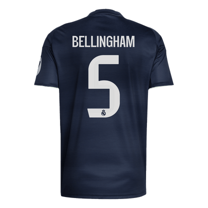 BELLINGHAM #5 Men's Real Madrid 2025/26 Away Soccer Jersey [PREMIUM]