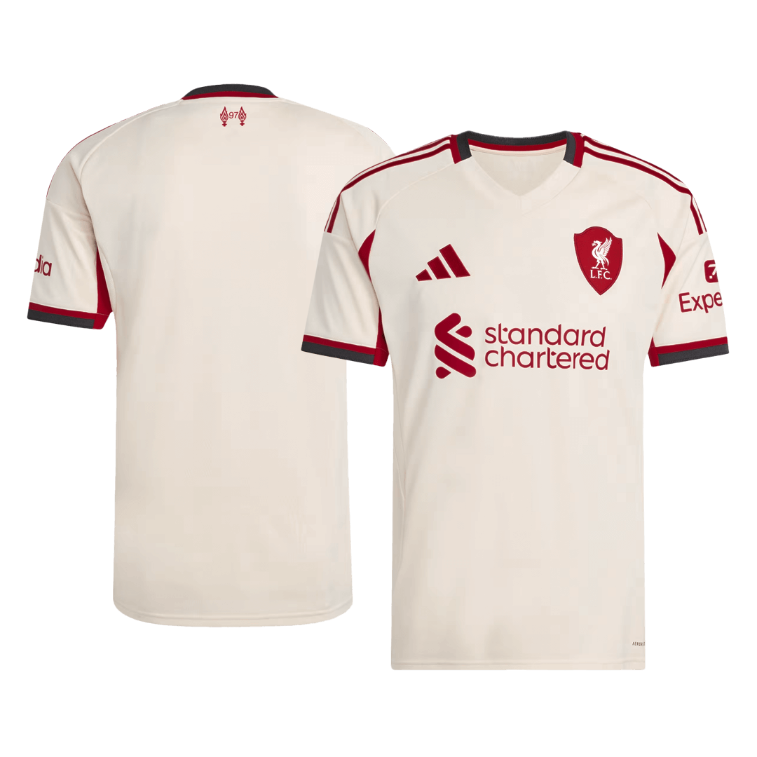 Men's Liverpool 2025/26 Away Soccer Jersey