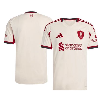 Men's Liverpool 2025/26 Away Soccer Jersey
