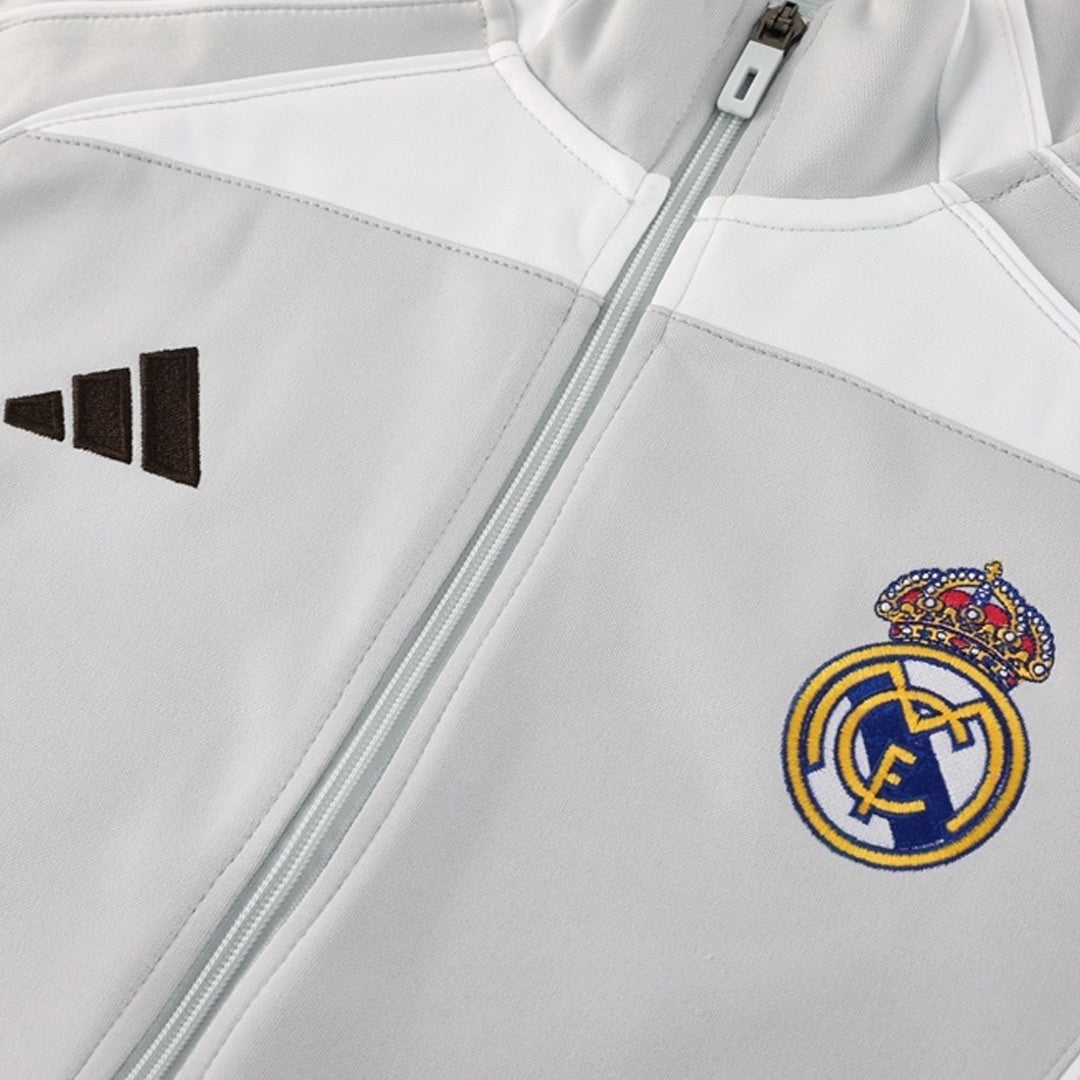 Men's Real Madrid 2025/26 Home Training Tracksuit Kit