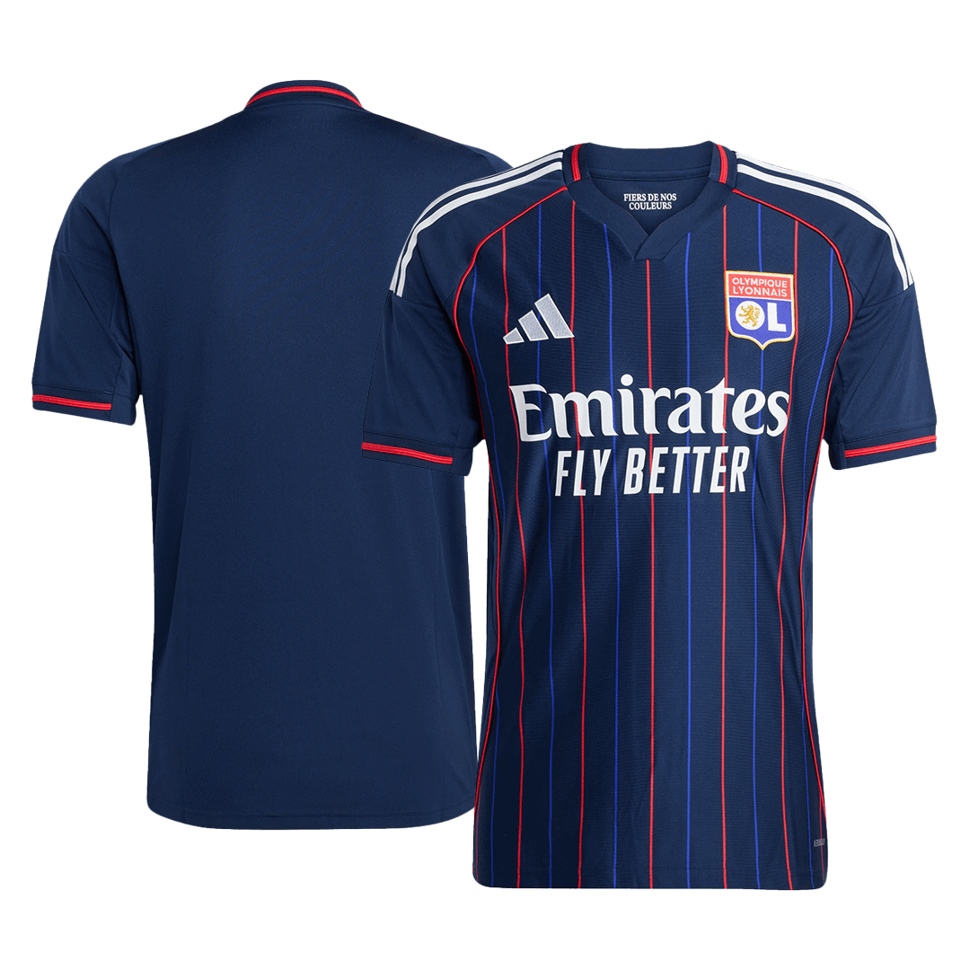Men's Olympique Lyonnais 2025/26 Away Soccer Jersey