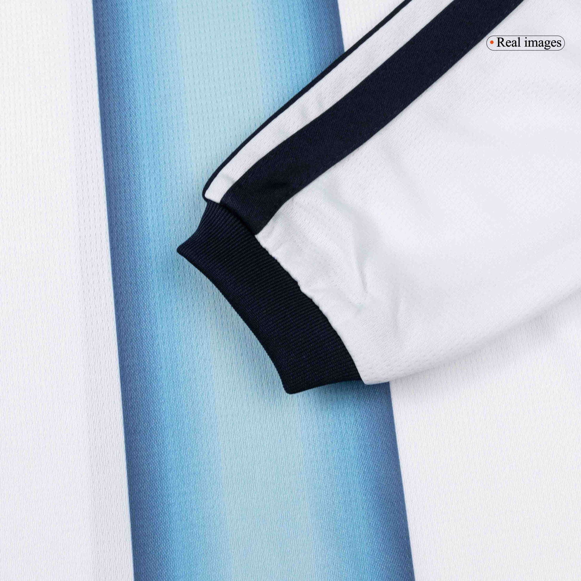 Men's Argentina World Cup 2026 Home Long Sleeve Soccer Jersey