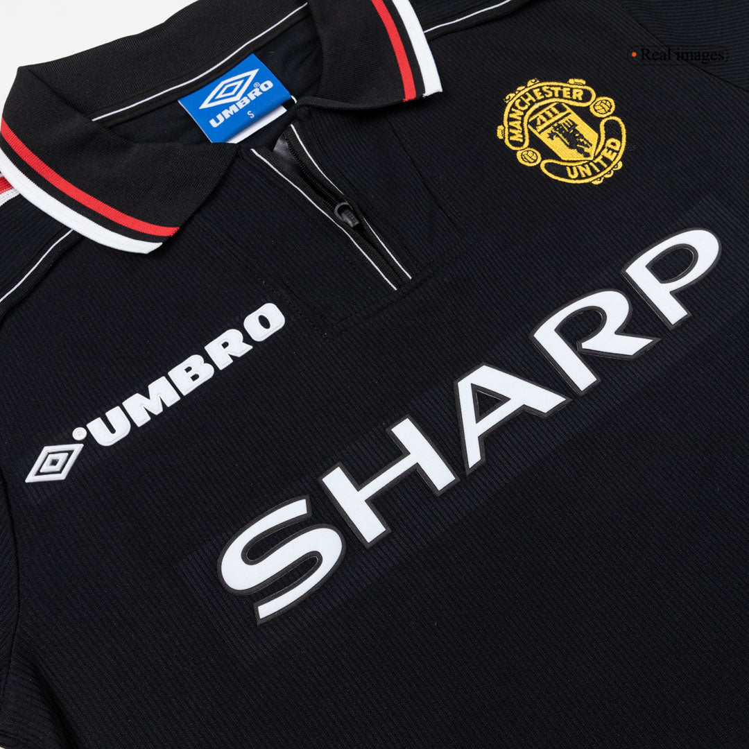 Retro Men's Manchester United 1998 Away Soccer Jersey