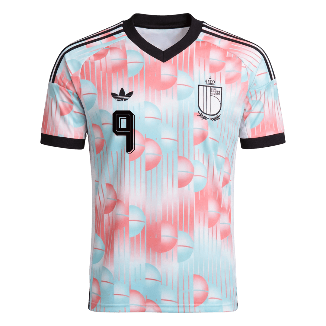 LUKAKU #9 Men's Belgium World Cup 2026 Away Soccer Jersey