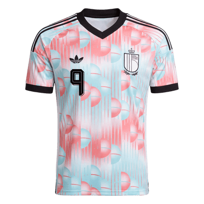 LUKAKU #9 Men's Belgium World Cup 2026 Away Soccer Jersey