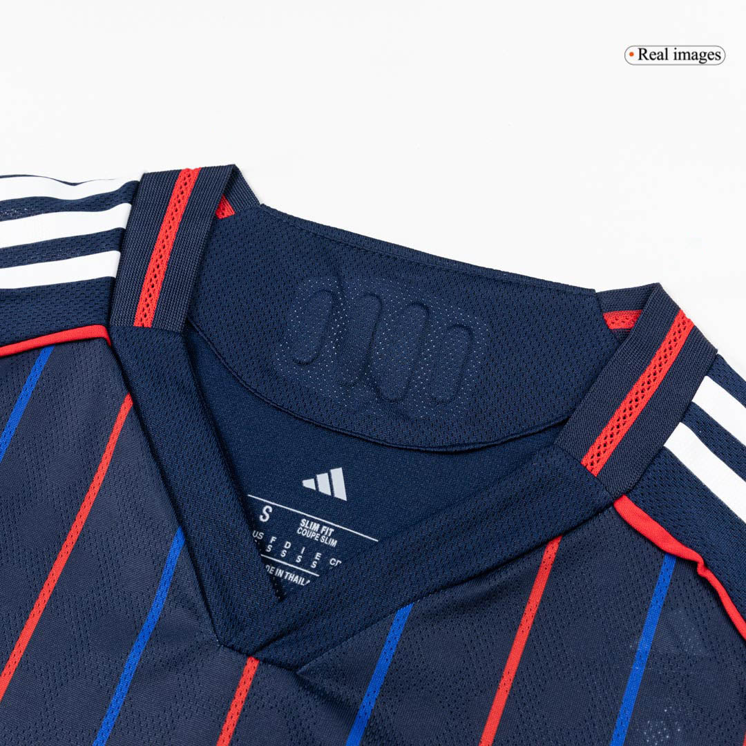 Men's Olympique Lyonnais 2025/26 Player Version Away Soccer Jersey - Slim Fit