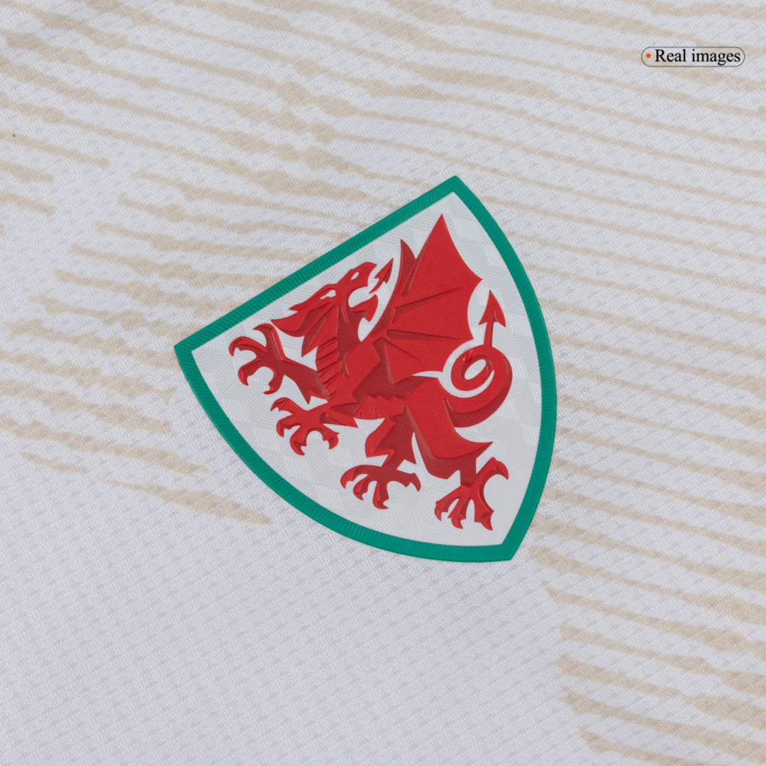 Men's Wales World Cup 2026 Player Version Away Soccer Jersey - Slim Fit