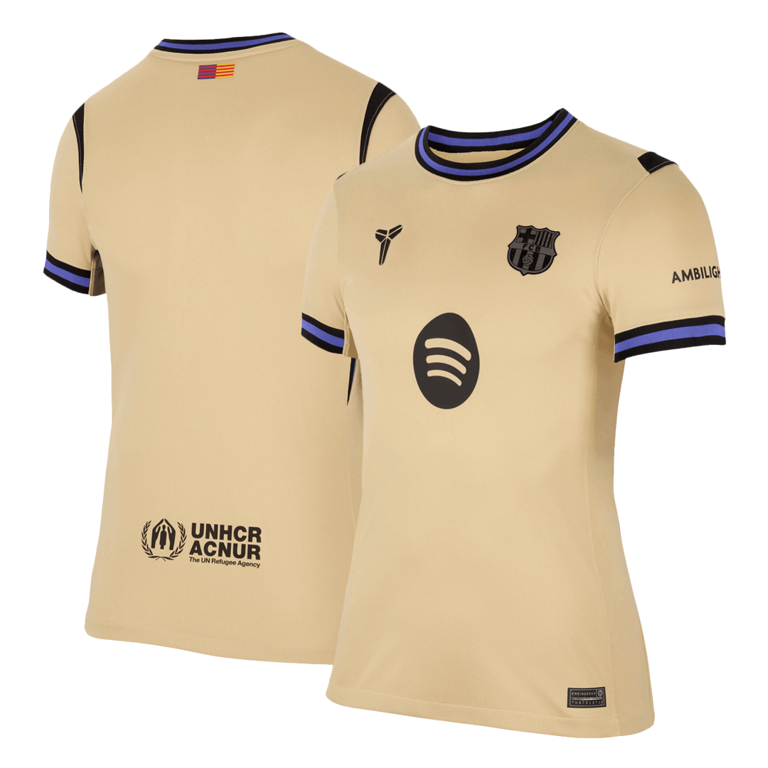 Women's Barcelona 2025/26 Away Soccer Jersey