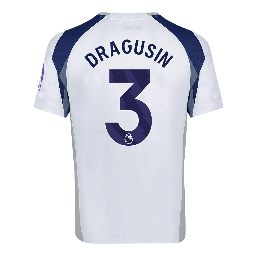DRAGUSIN #3 Men's Tottenham Hotspur 2025/26 Home Soccer Jersey