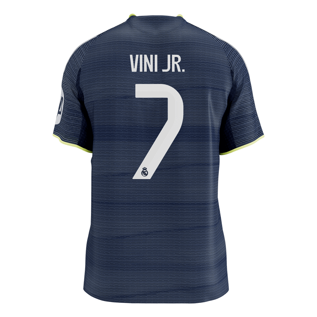 VINI JR. #7 Men's Real Madrid 2025/26 Player Version Away Soccer Jersey - Slim Fit [PREMIUM]