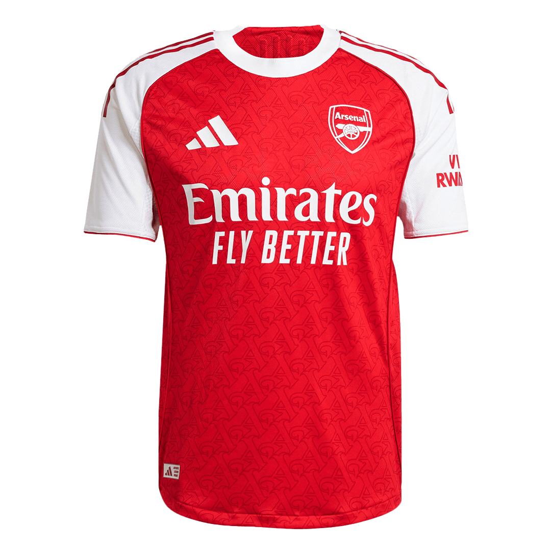 GYÖKERES #14 Men's Arsenal 2025/26 Player Version Home Soccer Jersey - Slim Fit