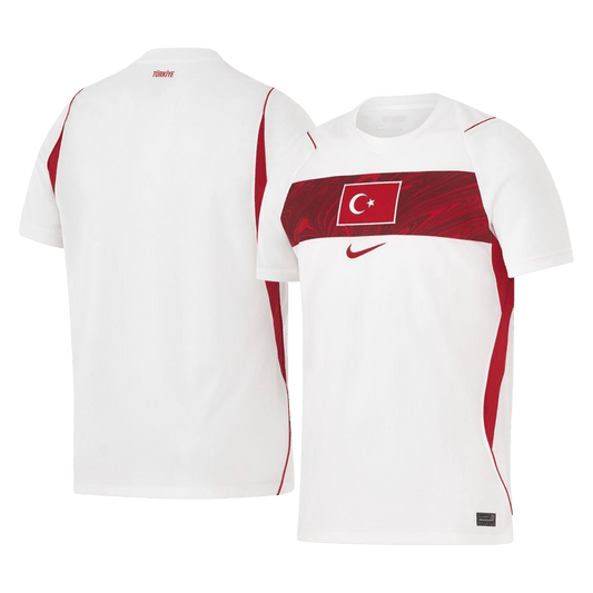 Men's Turkey World Cup 2026 Away Soccer Jersey
