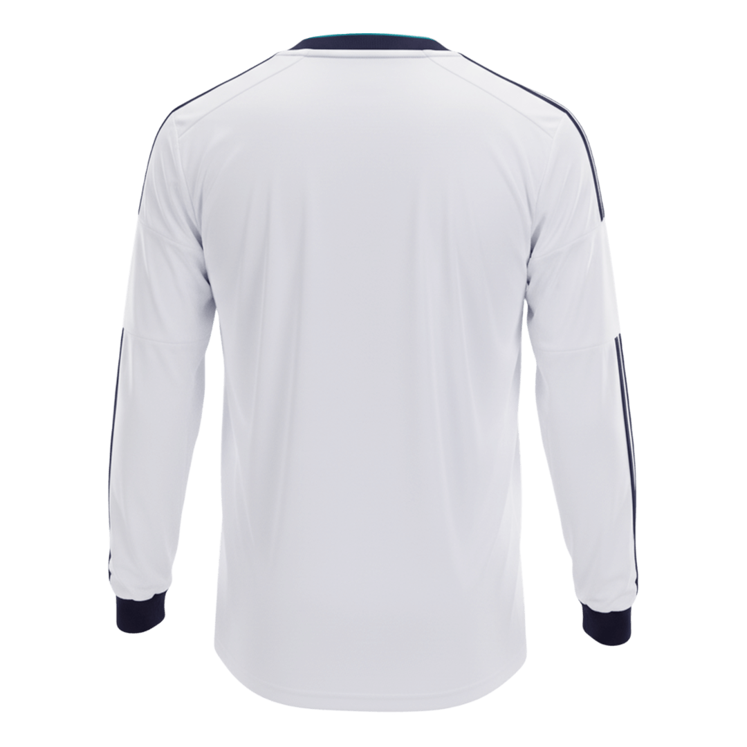 Retro Men's Real Madrid 2012/13 Home Long Sleeve Soccer Jersey
