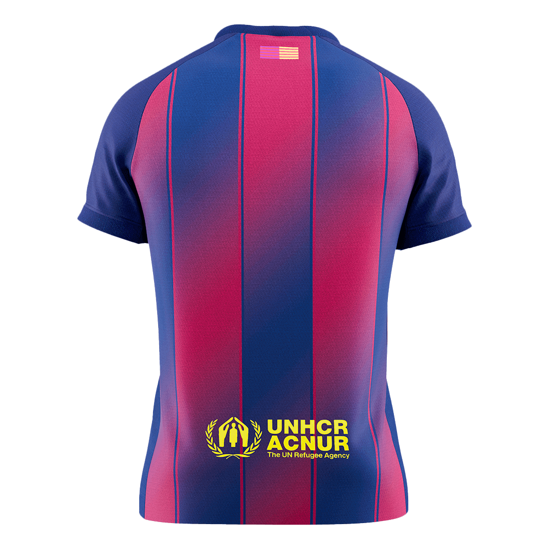 Men's Barcelona 2025/26 Home Soccer Jersey [PREMIUM]