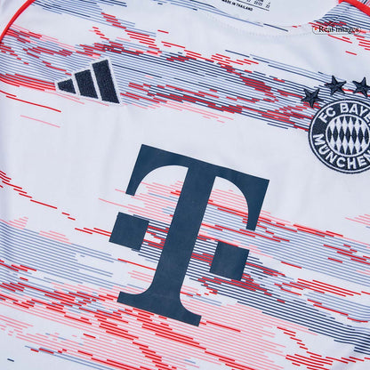 Kid's Bayern Munich 2025/26 Away Soccer Jersey Full Kit