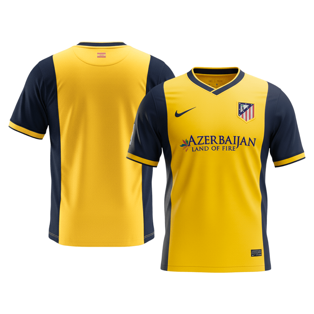 Retro Men's Atletico Madrid 2013/14 Away Soccer Jersey