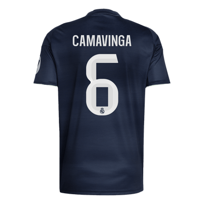 CAMAVINGA #6 Men's Real Madrid 2025/26 Away Soccer Jersey [PREMIUM]