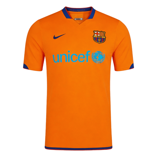 Retro Men's Barcelona 2006/07 Away Soccer Jersey