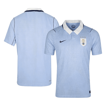 Men's Uruguay World Cup 2026 Player Version Home Soccer Jersey - Slim Fit