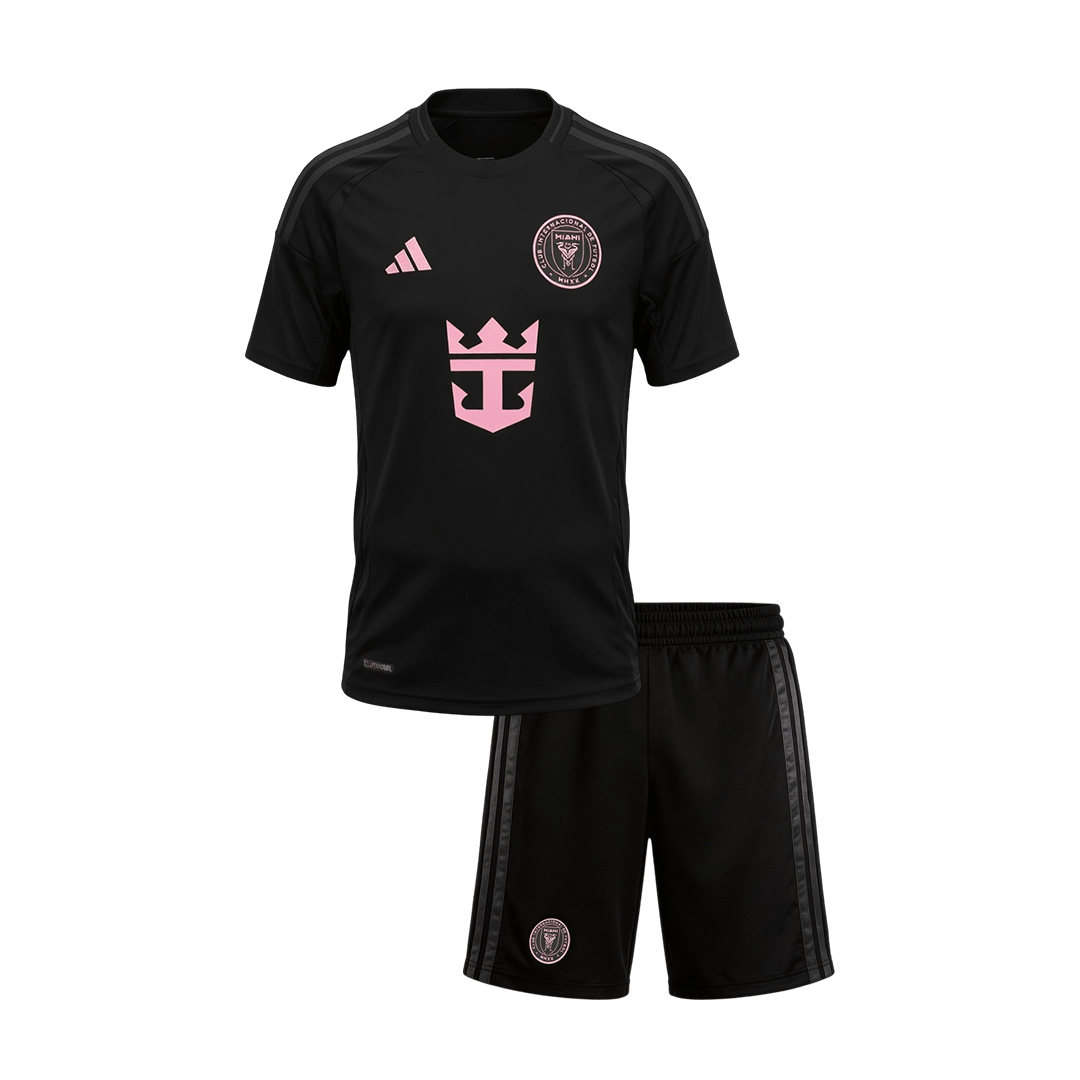 Kid's Inter Miami CF 2026 Away Soccer Jersey Kit