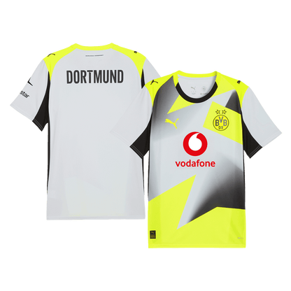 Men's Borussia Dortmund 2025/26 Away Soccer Jersey