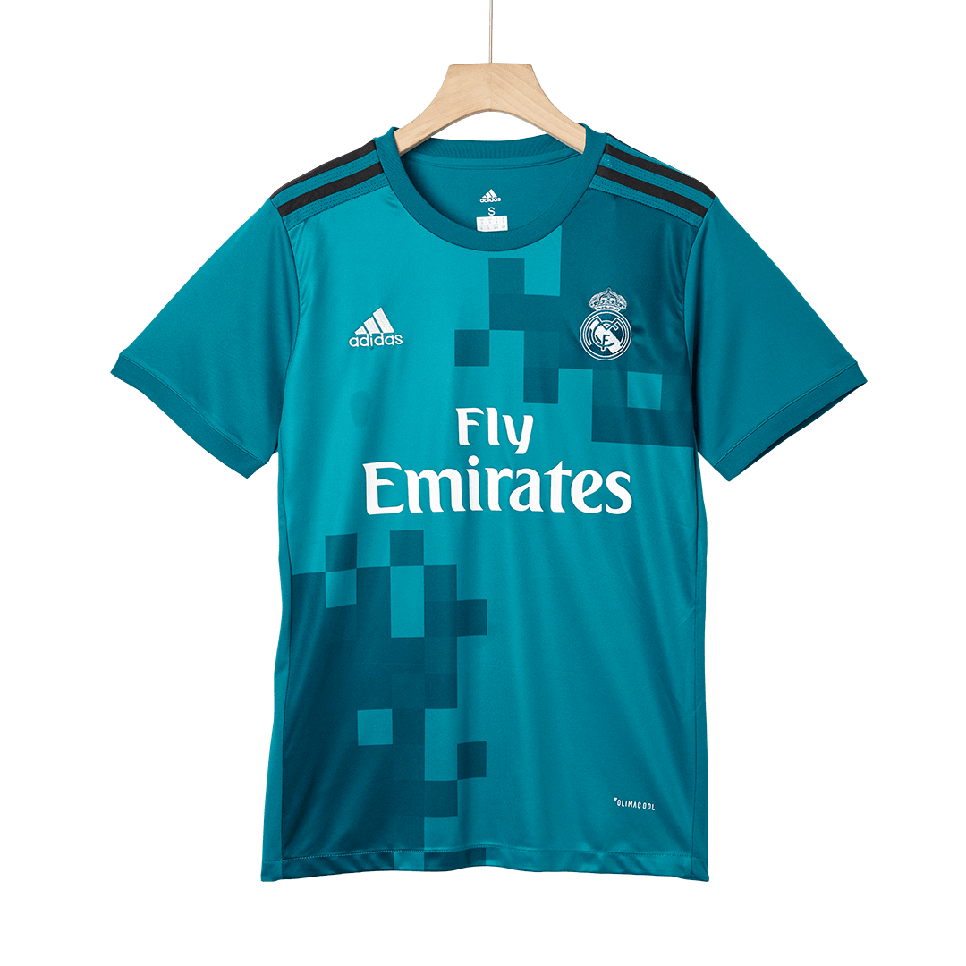 Retro Men's Real Madrid 2017/18 Third Away Soccer Jersey