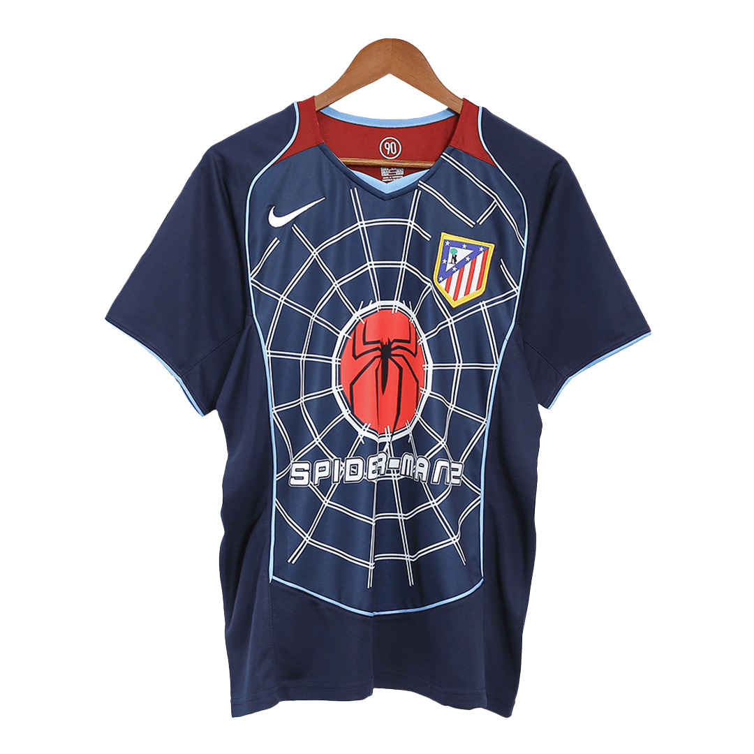 Retro Men's Atletico Madrid 2004/05 Away Soccer Jersey