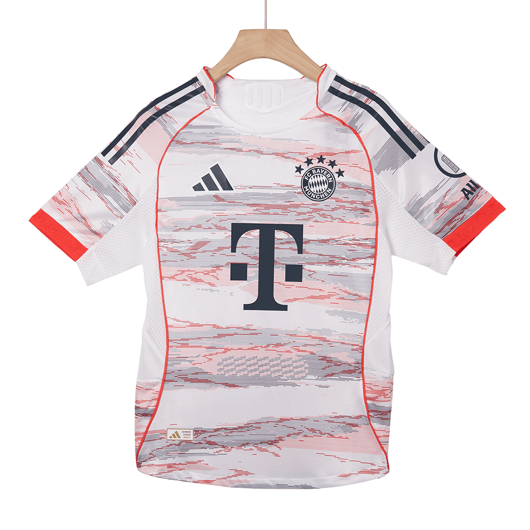 MÜLLER #25 Men's Bayern Munich 2025/26 Player Version Away Soccer Jersey - Slim Fit