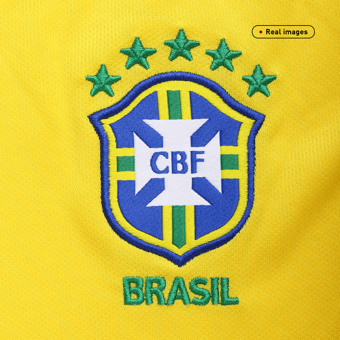 Retro Men's Brazil 2004 Home Soccer Jersey