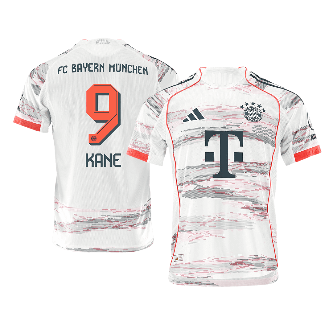 KANE #9 Men's Bayern Munich 2025/26 Player Version Away Soccer Jersey - Slim Fit