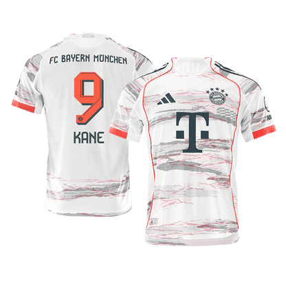 KANE #9 Men's Bayern Munich 2025/26 Player Version Away Soccer Jersey - Slim Fit