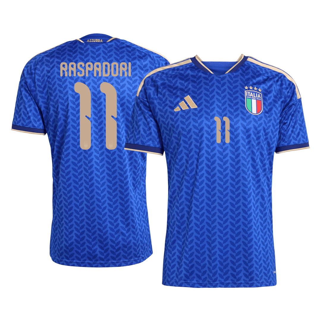 RASPADORI #11 Men's Italy World Cup 2026 Home Soccer Jersey [PREMIUM]