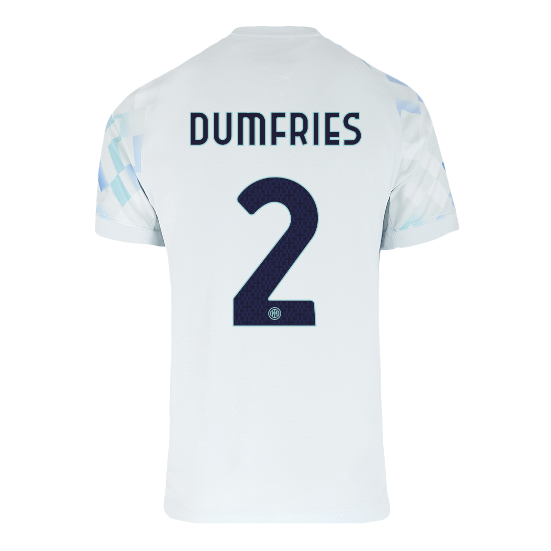 DUMFRIES #2 Men's Inter Milan 2025/26 Away Soccer Jersey