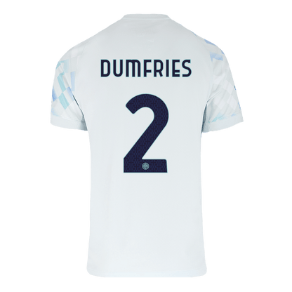 DUMFRIES #2 Men's Inter Milan 2025/26 Away Soccer Jersey