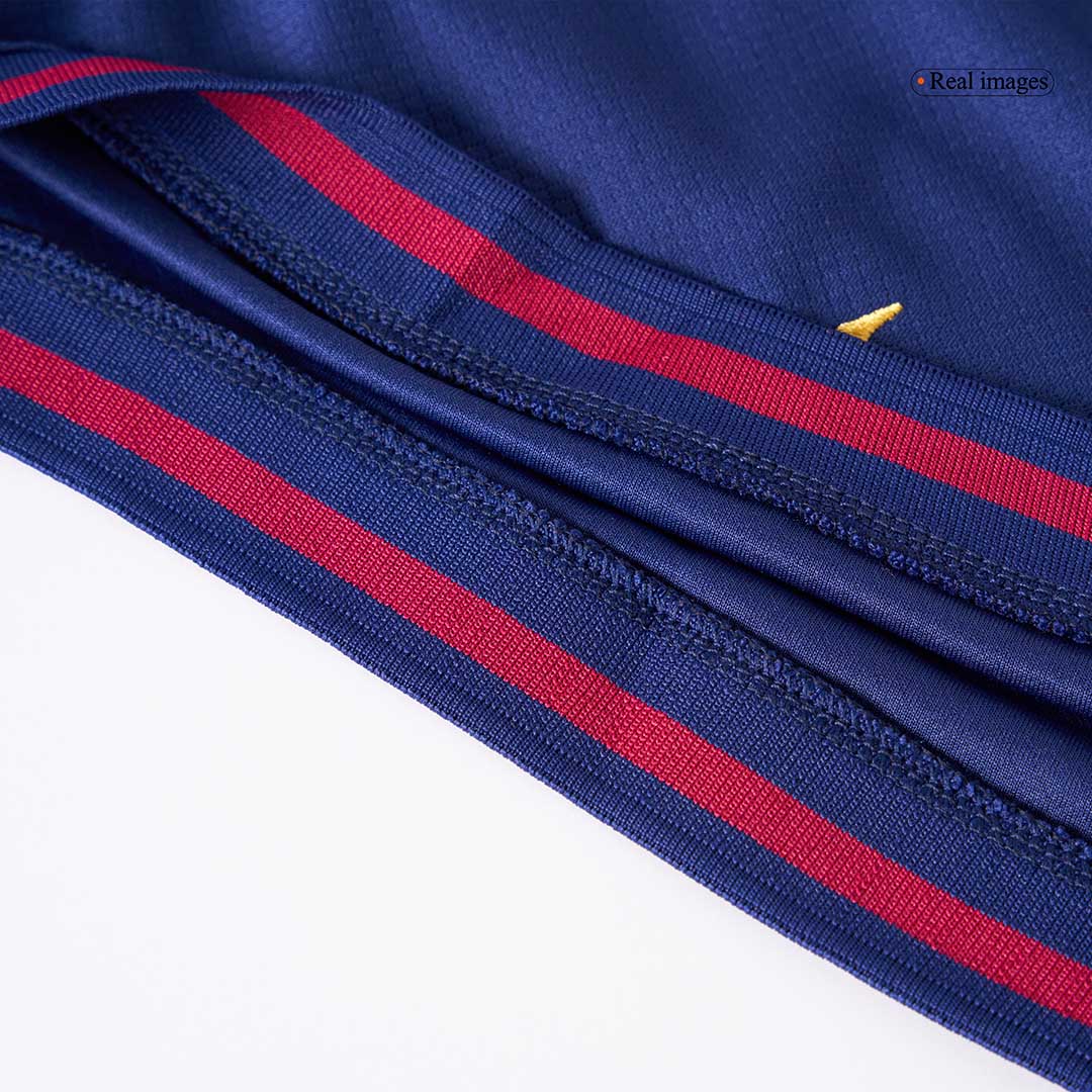 Men's Barcelona 2025/26 Home Soccer Jersey Full Kit [PREMIUM]