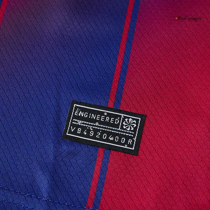 Kid's Barcelona 2025/26 Home Soccer Jersey Kit [PREMIUM]