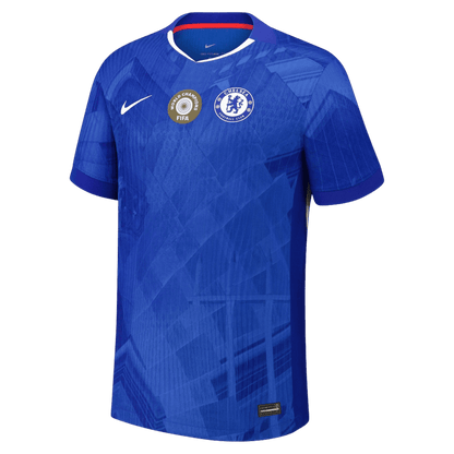 WORLD CHAMPIONS #25 Men's Chelsea 2025/26 Player Version Home Soccer Jersey - Slim Fit