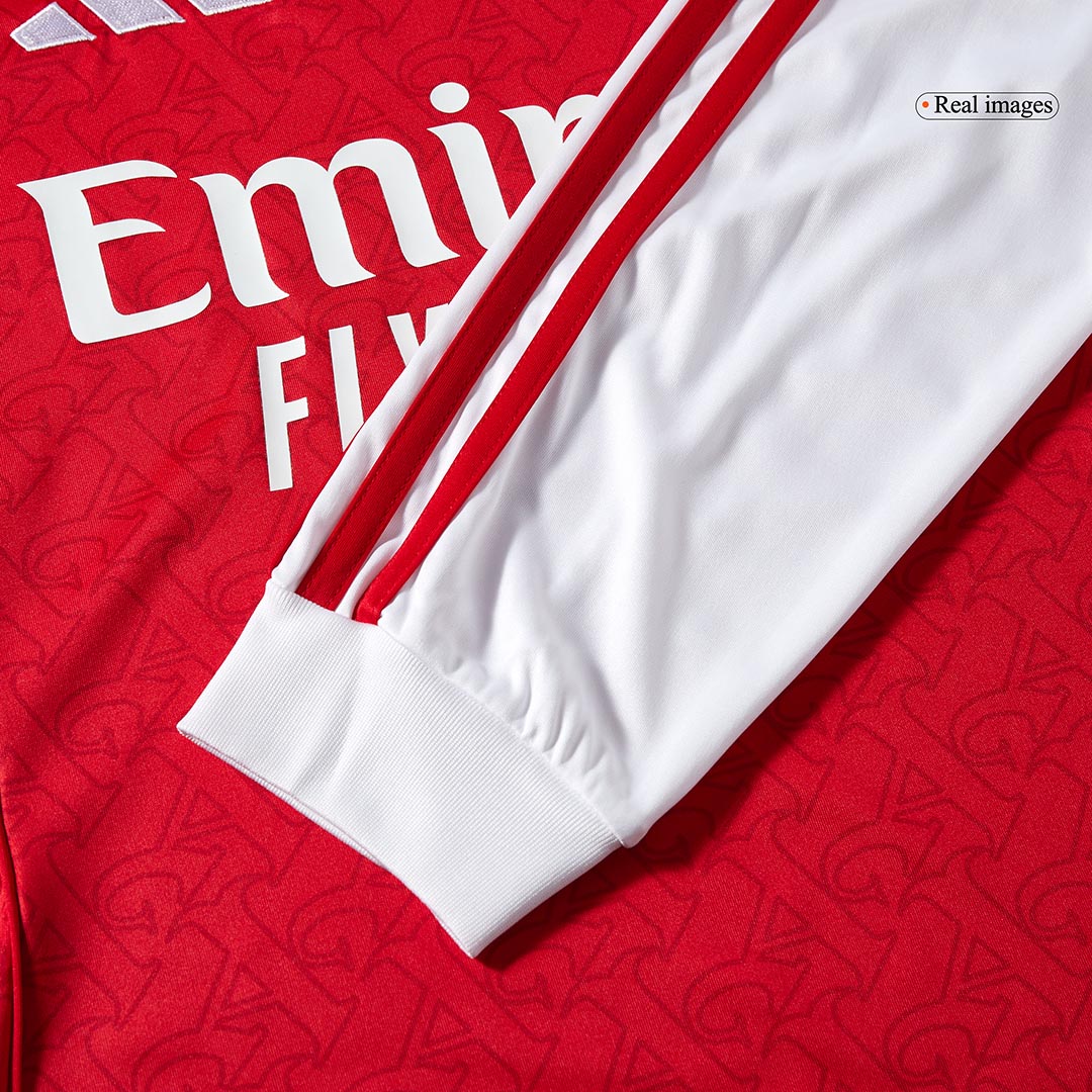 Men's Arsenal 2025/26 Home Long Sleeve Soccer Jersey