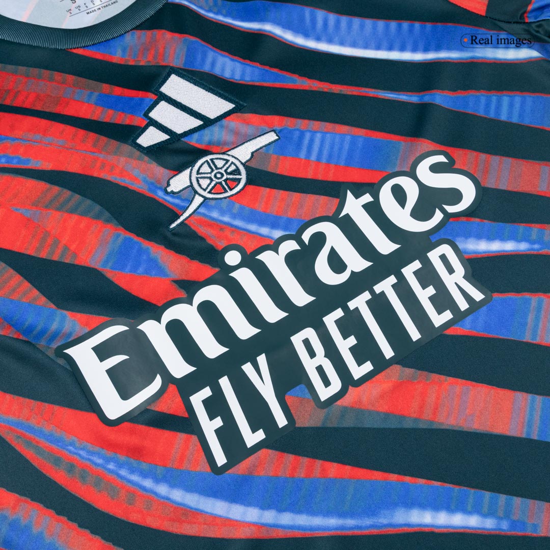 Men's Arsenal 2025/26 Pre-Match Soccer Jersey