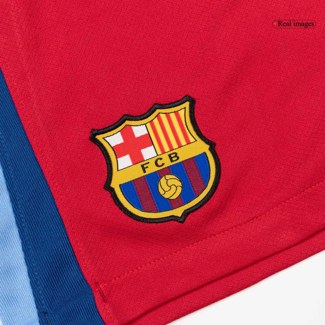 Men's Barcelona 2025/26 Fourth Away Soccer Shorts