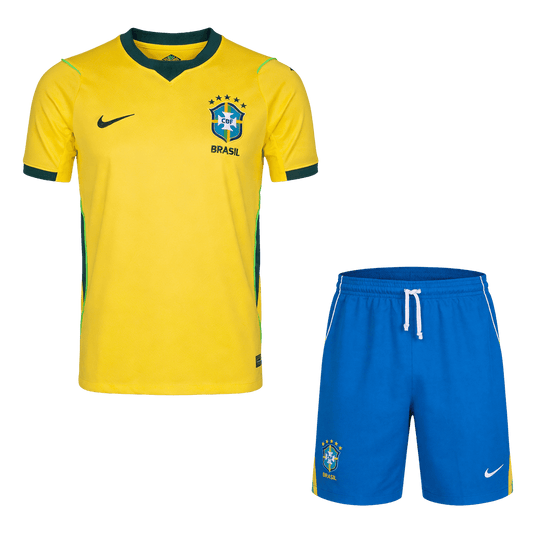 Men's Brazil World Cup 2026 Home Soccer Jersey Kit