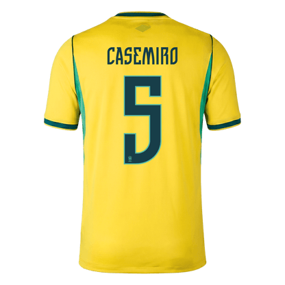CASEMIRO #5 Men's Brazil World Cup 2026 Home Soccer Jersey [PREMIUM]