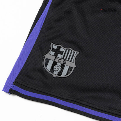 Men's Barcelona 2025/26 Away Soccer Shorts