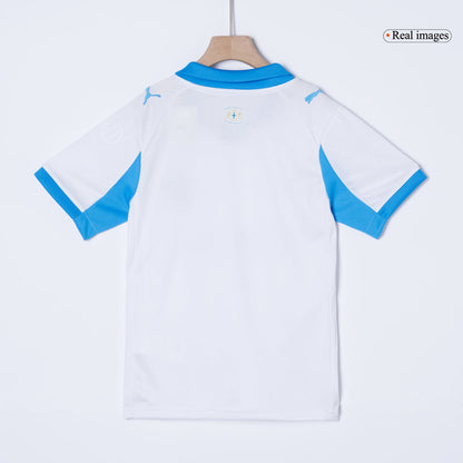 Kid's Marseille 2025/26 Home Soccer Jersey Kit
