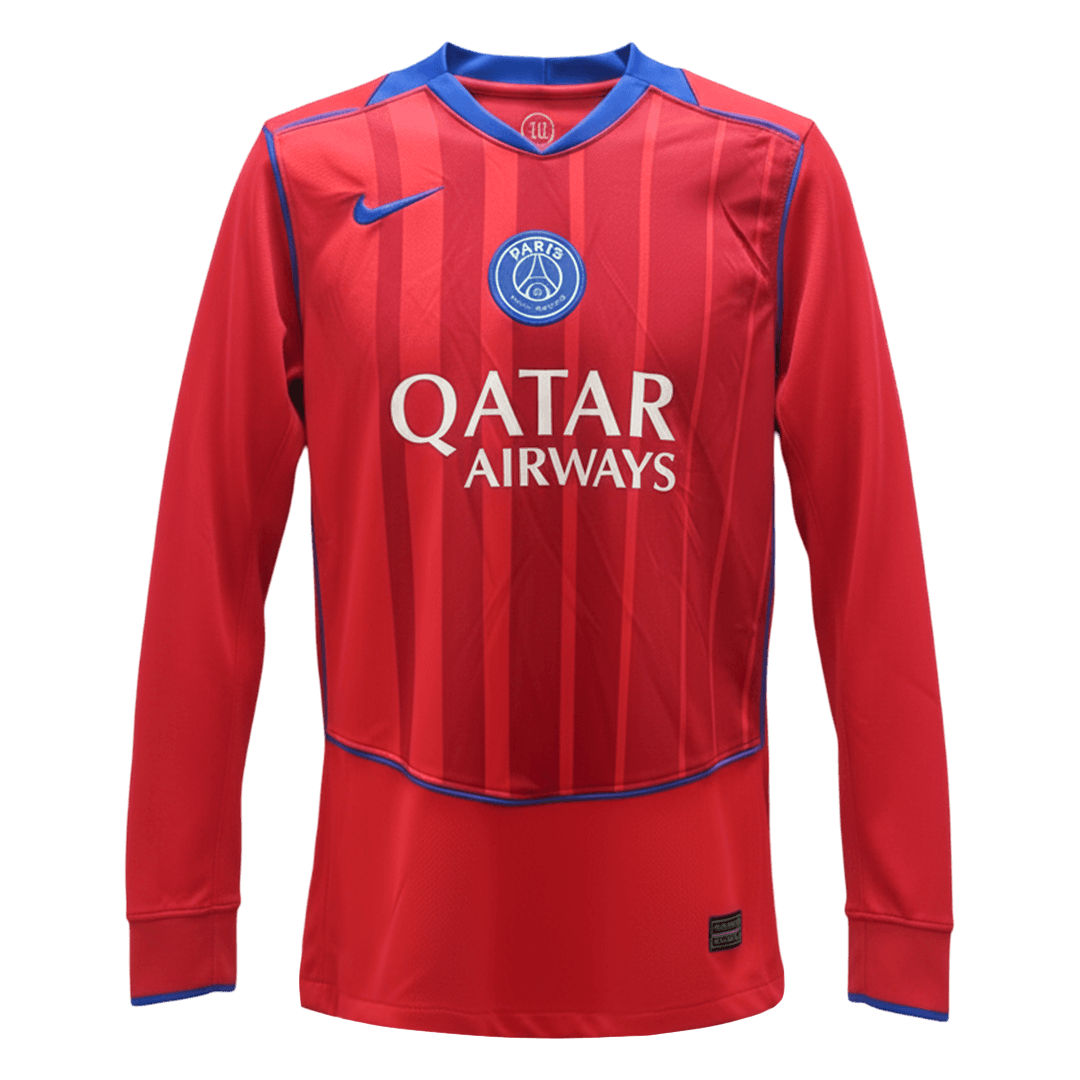 Men's PSG 2025/26 Long Sleeve Soccer Jersey
