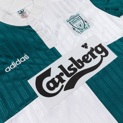 Retro Men's Liverpool 1995/96 Away Soccer Jersey