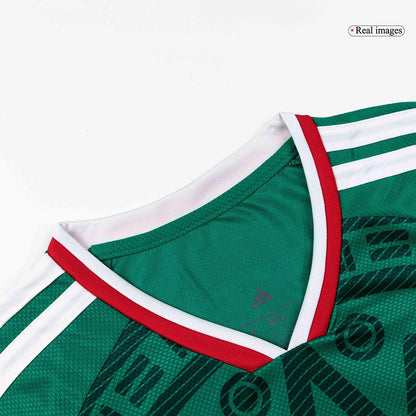 Men's Mexico World Cup 2026 Home Long Sleeve Soccer Jersey