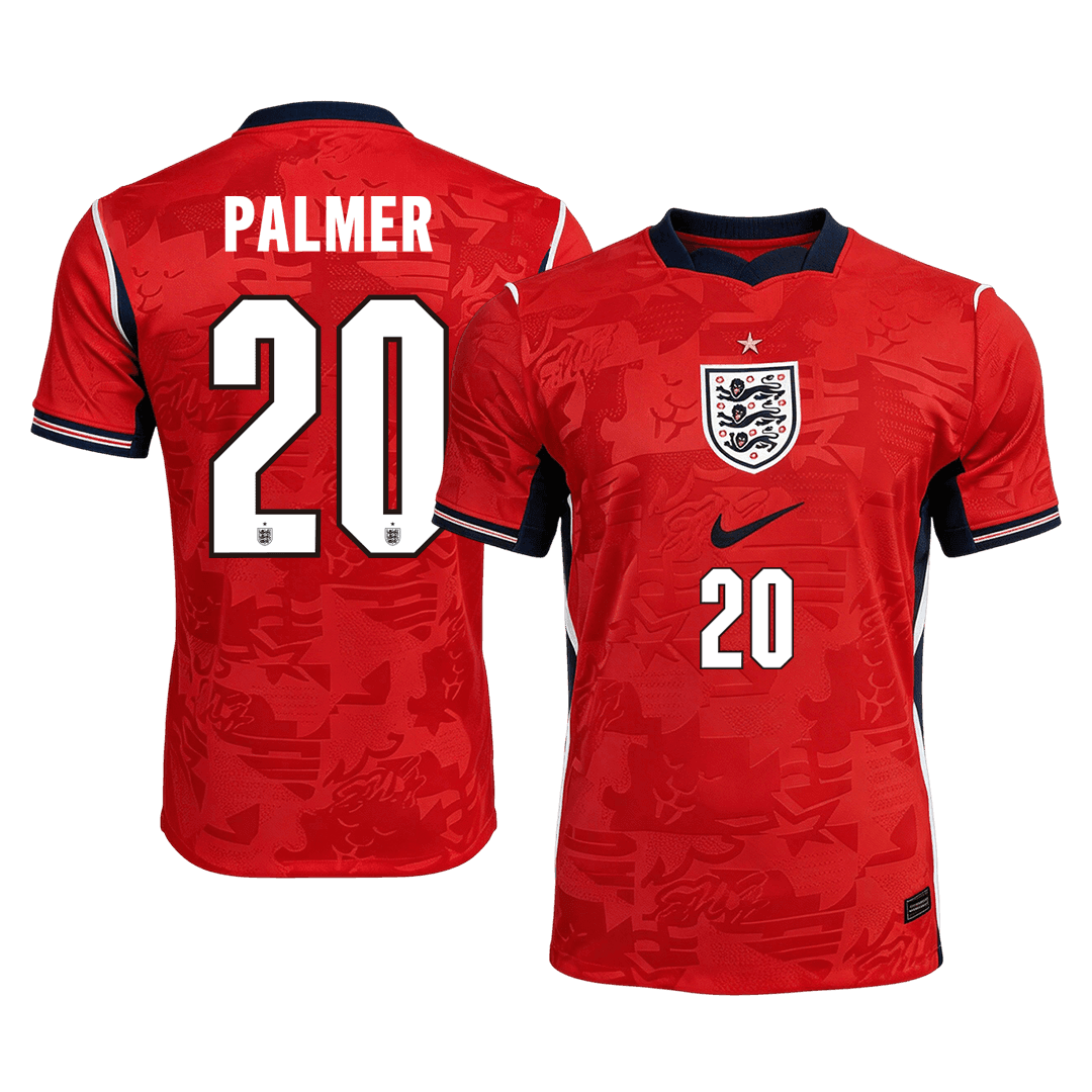 PALMER #20 Men's England World Cup 2026 Player Version Away Soccer Jersey - Slim Fit