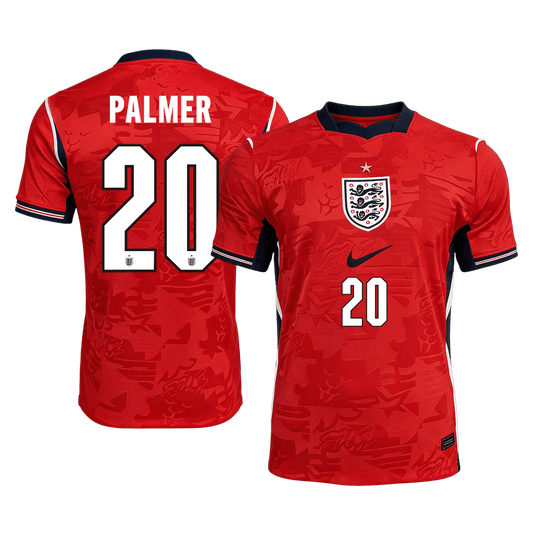 PALMER #20 Men's England World Cup 2026 Player Version Away Soccer Jersey - Slim Fit