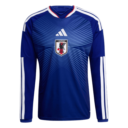 Men's Japan World Cup 2026 Home Long Sleeve Soccer Jersey